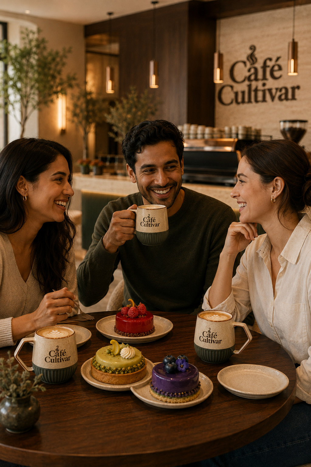 mensen genieten van koffie